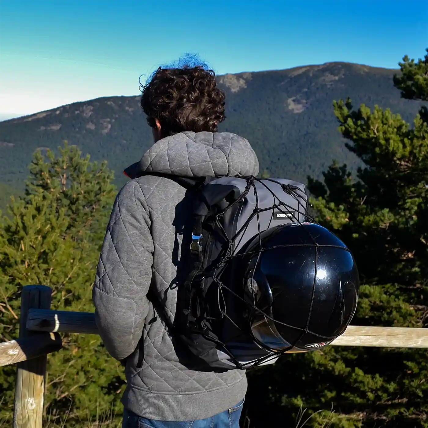 Kronox Dakan Waterproof Roll Top Backpack