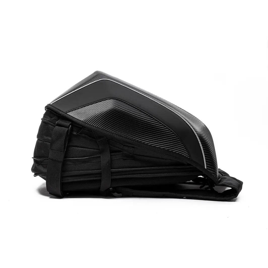 Kronox hard shell backpack expanded mode