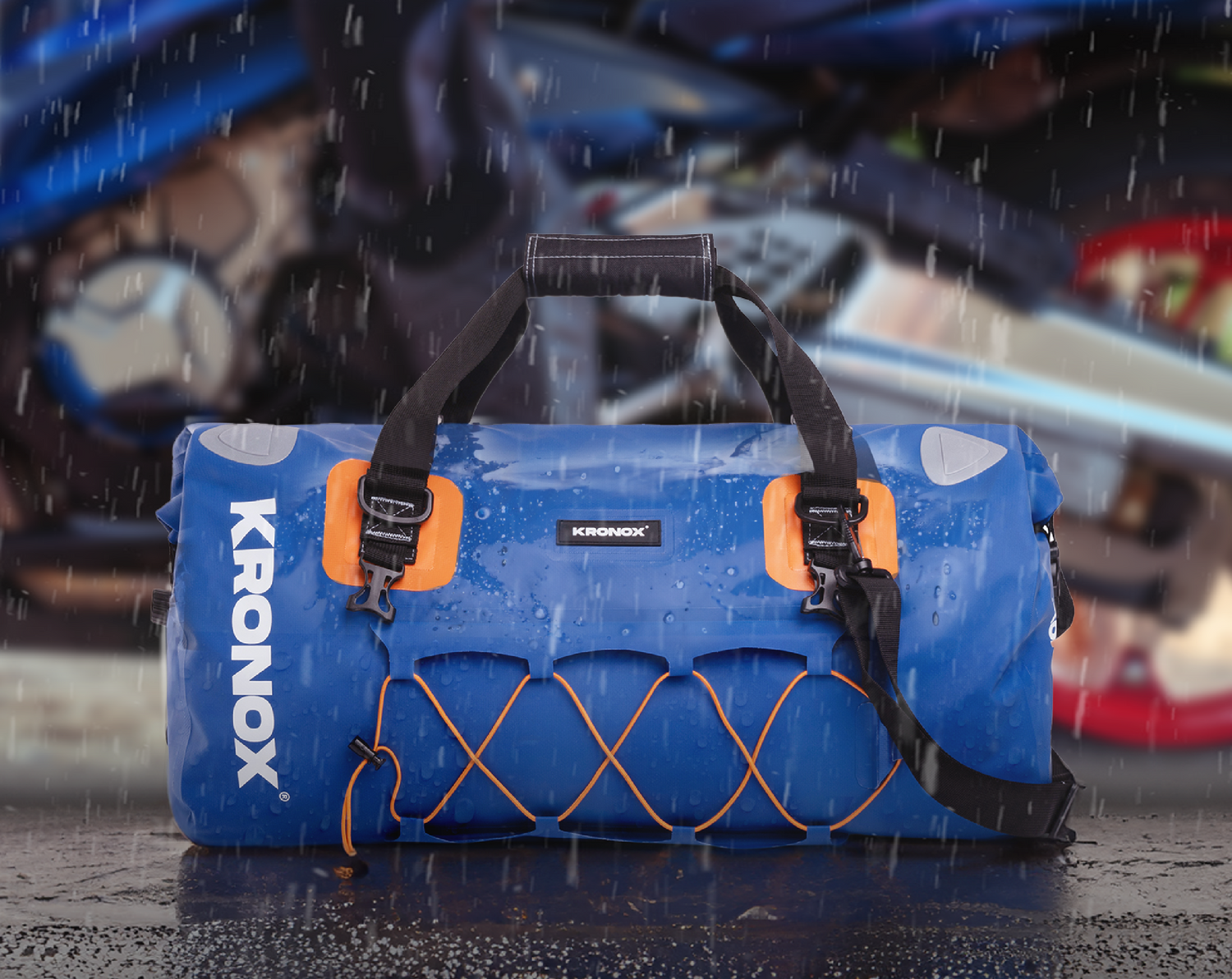 Protect Your Stuff While Riding a Motorcycle on Rainy Days