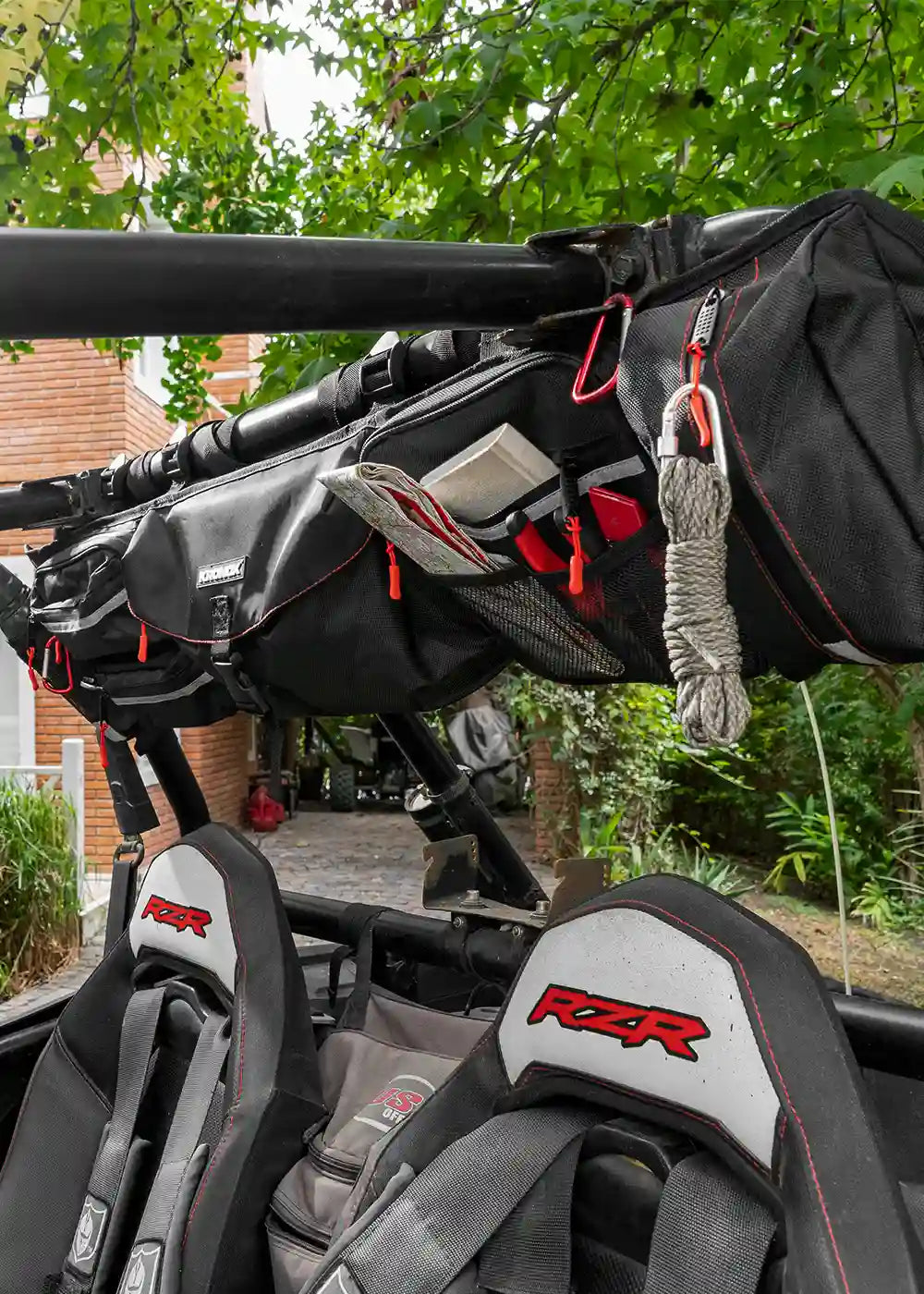 Kronox UTV roll cage organizer 